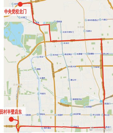 7月18日起北京305路等8条公交线路调整[墙根网]