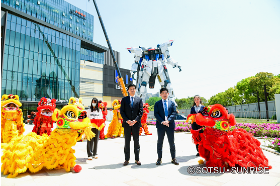 实物大自由高达立像顺利完成“安全祈愿式”！揭幕仪式即将到来！[墙根网]