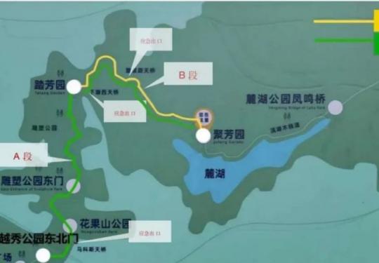 2023第三十届广州园博会观赏路线图