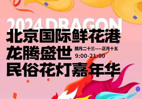 北京国际鲜花港龙腾盛世民俗花灯嘉年华时间地点及门票预定（附活动详情）