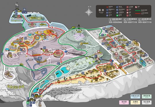 2024西安白鹿原影视城门票(附优惠票价+预定入口+游玩攻略+导览图)