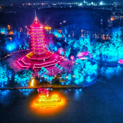 【延庆·游船】妫河夜画游船演艺票