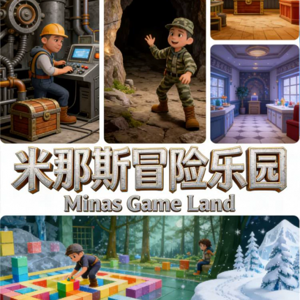 【海淀区·五棵松·密室逃脱】【五一活动】¥158单人两项票！3000㎡超高人气，综艺同款密室「米那斯冒险乐园」，就在华熙五棵松，地铁1号线可达！