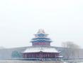 银装素裹的雪后故宫
