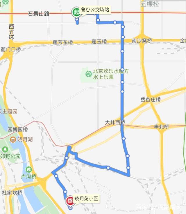 北京公交932路线路图图片