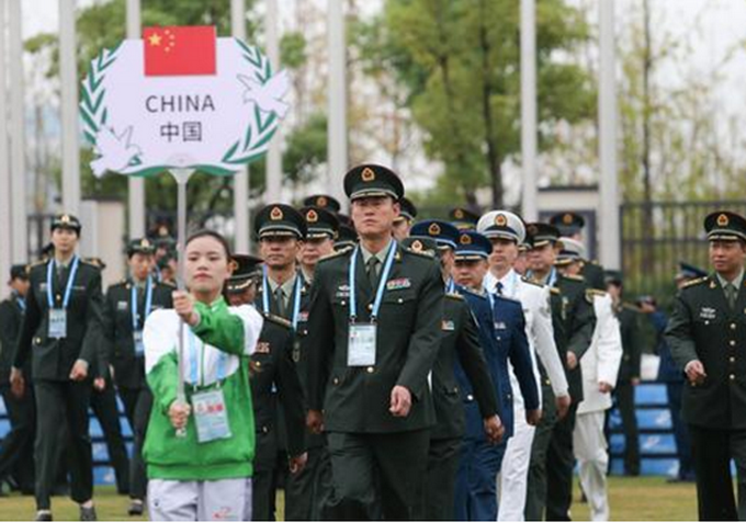 10月11日,湖北武汉,2019第七届世界军人运动会运动员村正式开村.