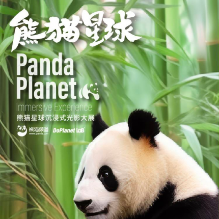 【朝阳区·杜威中心】熊猫星球沉浸式光影大展北京馆