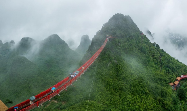 “行旅”阳朔如意峰，360°把喀斯特峰林装进镜头[墙根网]